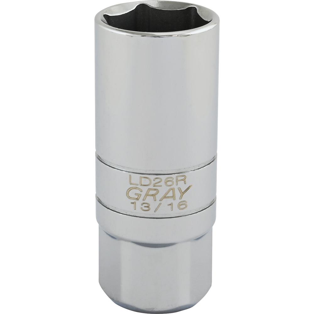 13/16&#34; X 1/2&#34; Drive, Chrome Spark Plug Socket<span class=' ItemWarning' style='display:block;'>Item is usually in stock, but we&#39;ll be in touch if there&#39;s a problem<br /></span>