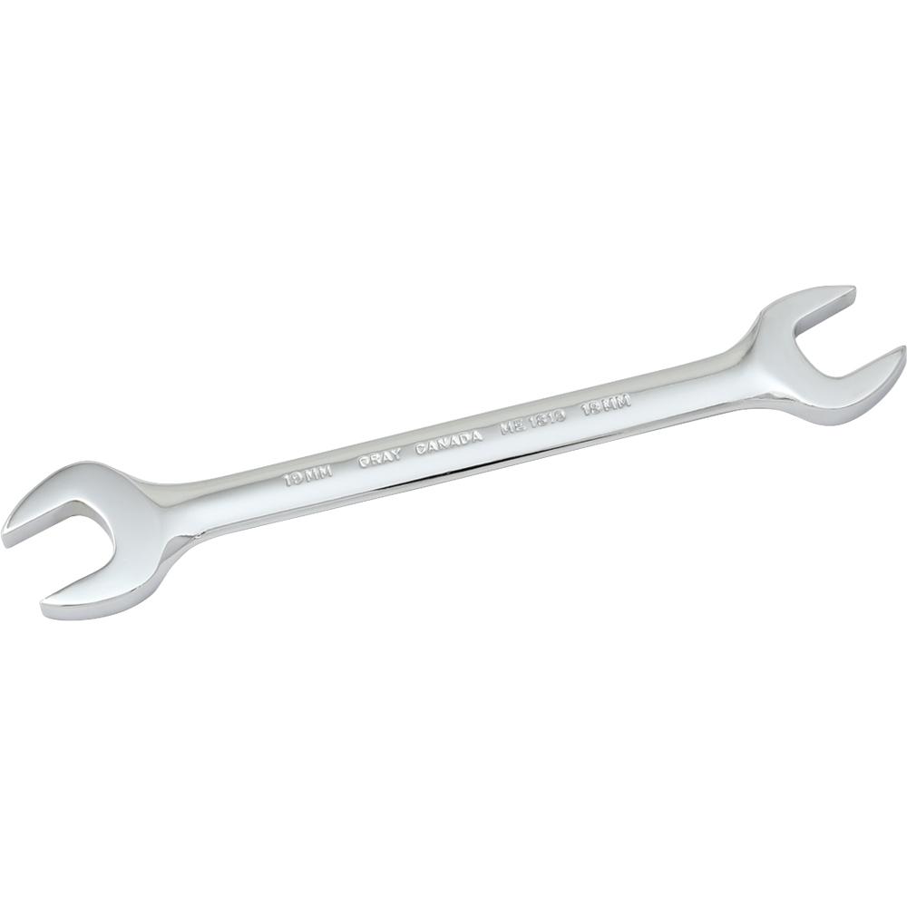 Wrench Open End 18mm X 19mm, 15° Head Angle, Mirror Chrome Finish<span class=' ItemWarning' style='display:block;'>Item is usually in stock, but we&#39;ll be in touch if there&#39;s a problem<br /></span>