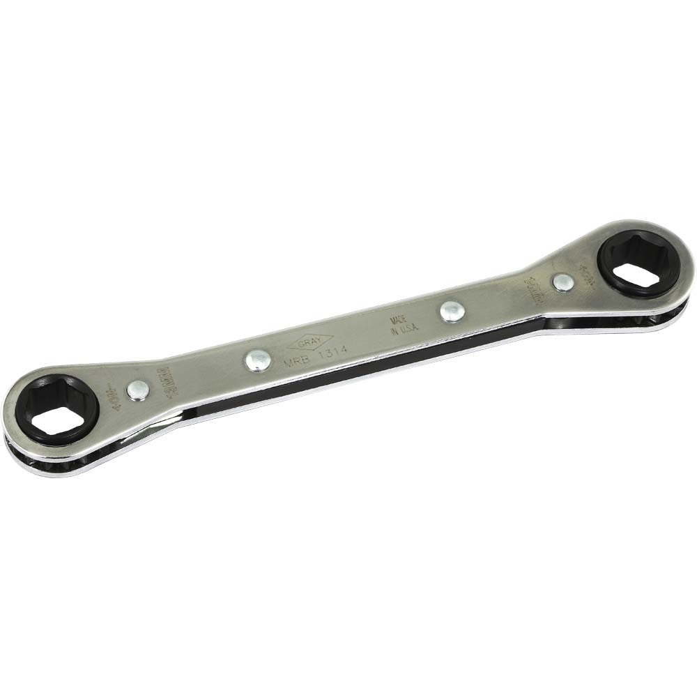 13mm X 14mm 6 Point, Flat Ratcheting Box Wrench, Mirror Chrome Finish<span class=' ItemWarning' style='display:block;'>Item is usually in stock, but we&#39;ll be in touch if there&#39;s a problem<br /></span>