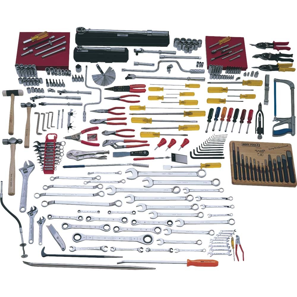 296 Piece Complete Aircraft Maintenance Set, Tools Only<span class=' ItemWarning' style='display:block;'>Item is usually in stock, but we&#39;ll be in touch if there&#39;s a problem<br /></span>