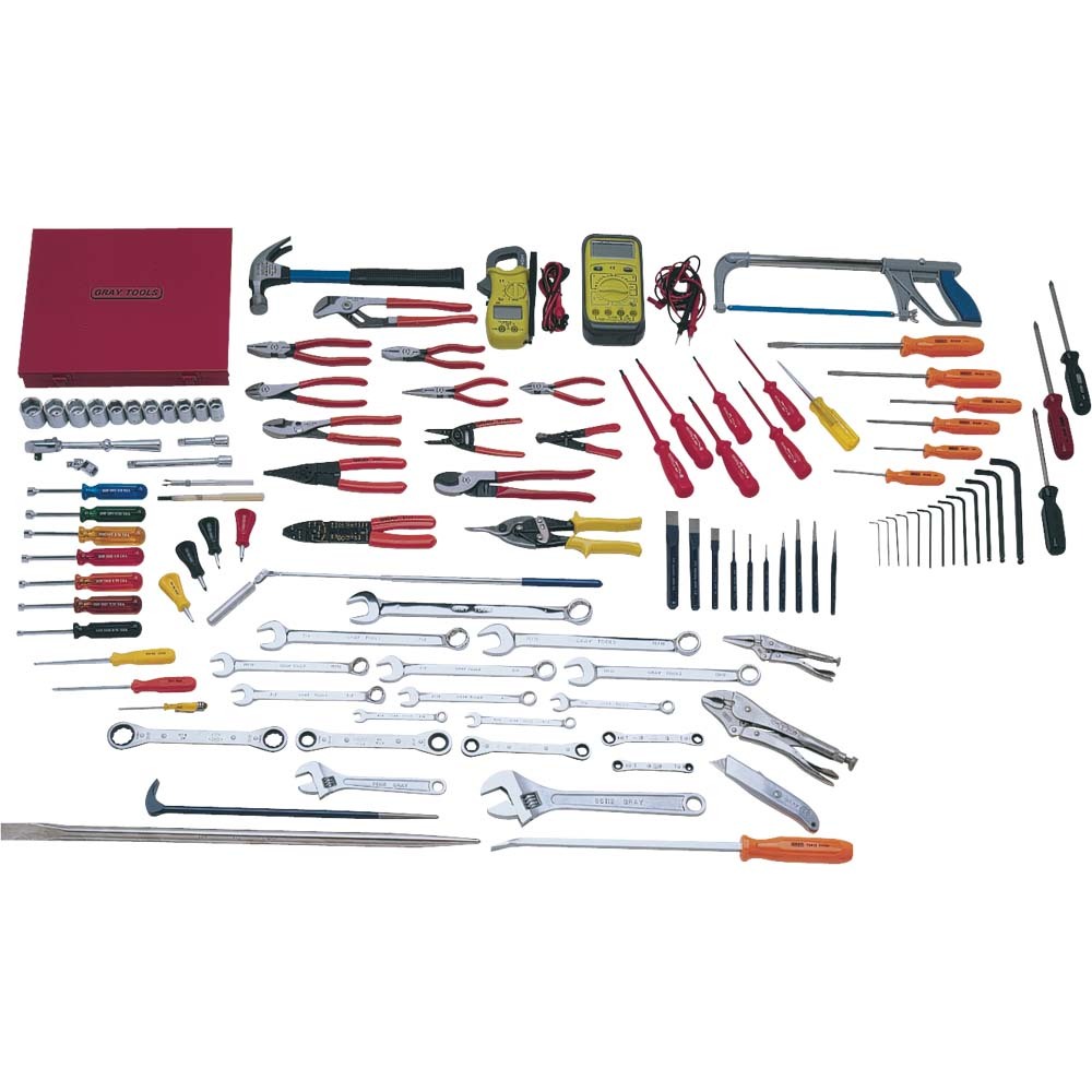 114 Piece SAE Electricians Master Set, Tools Only<span class=' ItemWarning' style='display:block;'>Item is usually in stock, but we&#39;ll be in touch if there&#39;s a problem<br /></span>