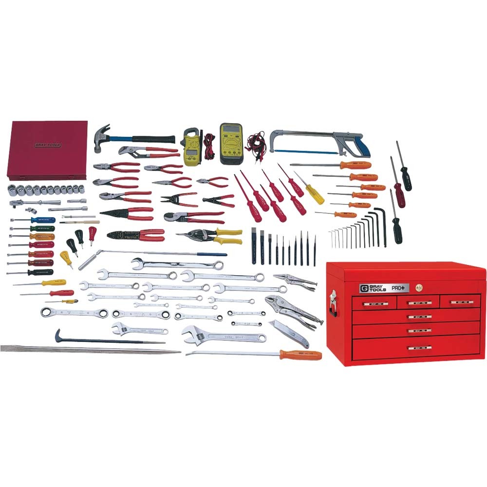 114 Piece SAE Electricians Master Set, With Top Chest<span class=' ItemWarning' style='display:block;'>Item is usually in stock, but we&#39;ll be in touch if there&#39;s a problem<br /></span>