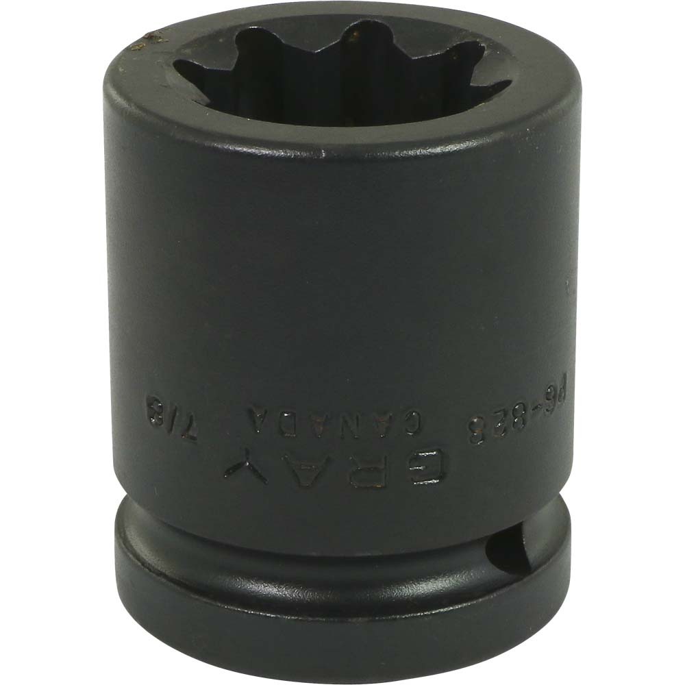 7/8&#34; X 3/4&#34; Drive, 8 Point Regular Length, Impact Socket<span class=' ItemWarning' style='display:block;'>Item is usually in stock, but we&#39;ll be in touch if there&#39;s a problem<br /></span>