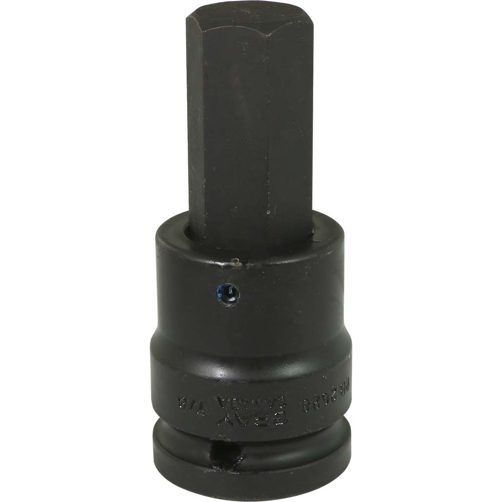 7/8&#34; X 3/4&#34; Drive, Standard Length, Hex Head Socket, Black Impact<span class=' ItemWarning' style='display:block;'>Item is usually in stock, but we&#39;ll be in touch if there&#39;s a problem<br /></span>