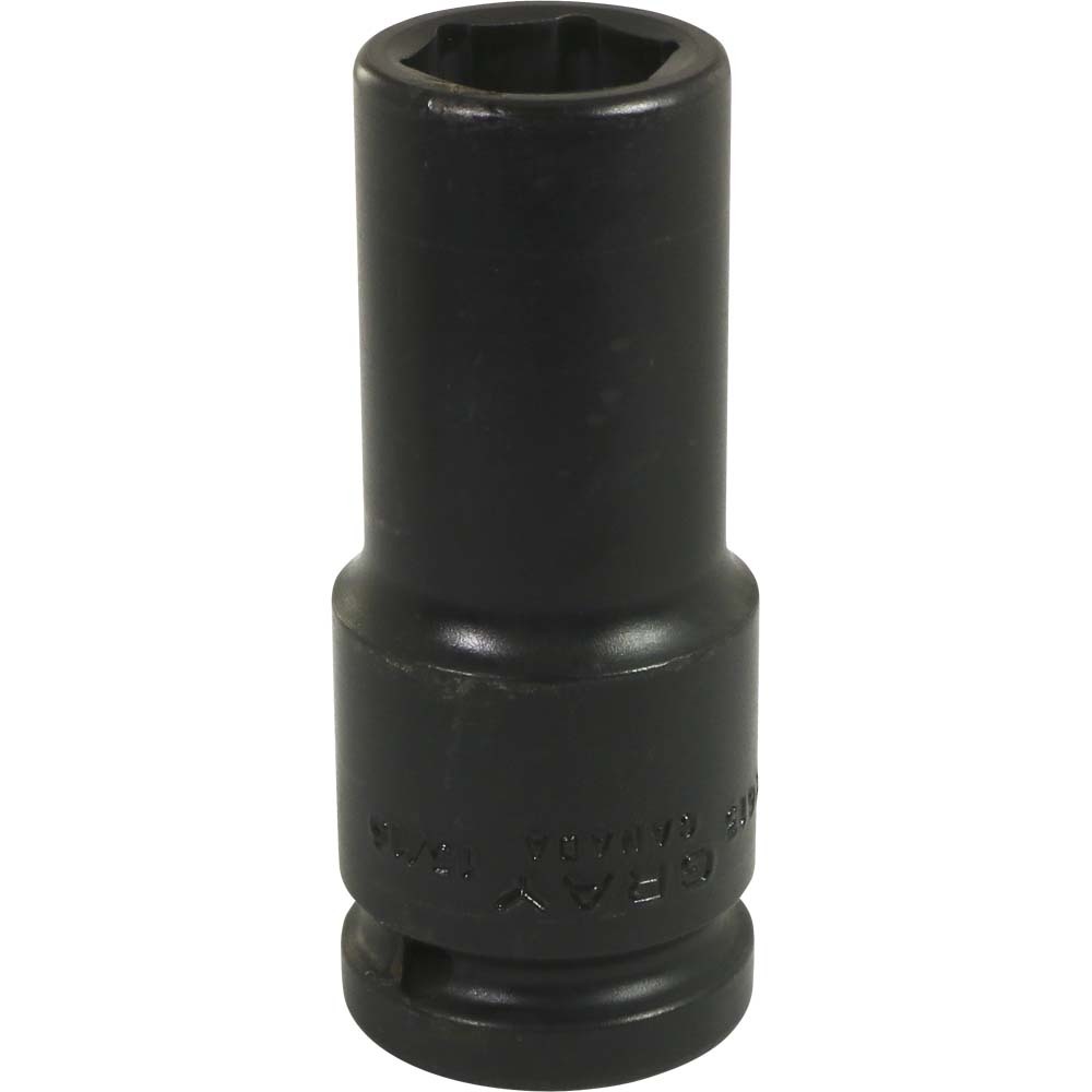 13/16&#34; X 3/4&#34; Drive, 6 Point Deep Length, Black Impact Socket<span class=' ItemWarning' style='display:block;'>Item is usually in stock, but we&#39;ll be in touch if there&#39;s a problem<br /></span>