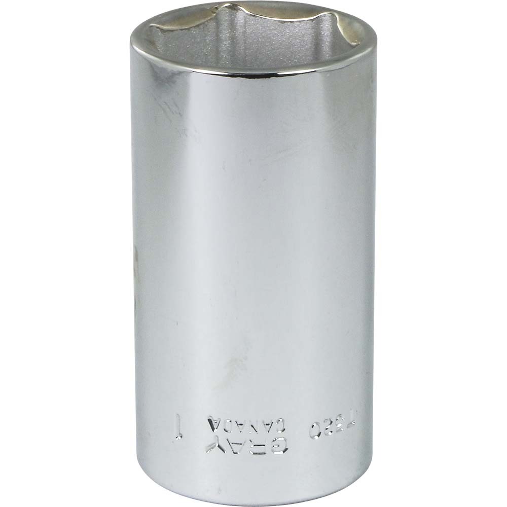 1&#34; X 3/8&#34; Drive, 6 Point Deep Length, Chrome Finish Socket<span class=' ItemWarning' style='display:block;'>Item is usually in stock, but we&#39;ll be in touch if there&#39;s a problem<br /></span>