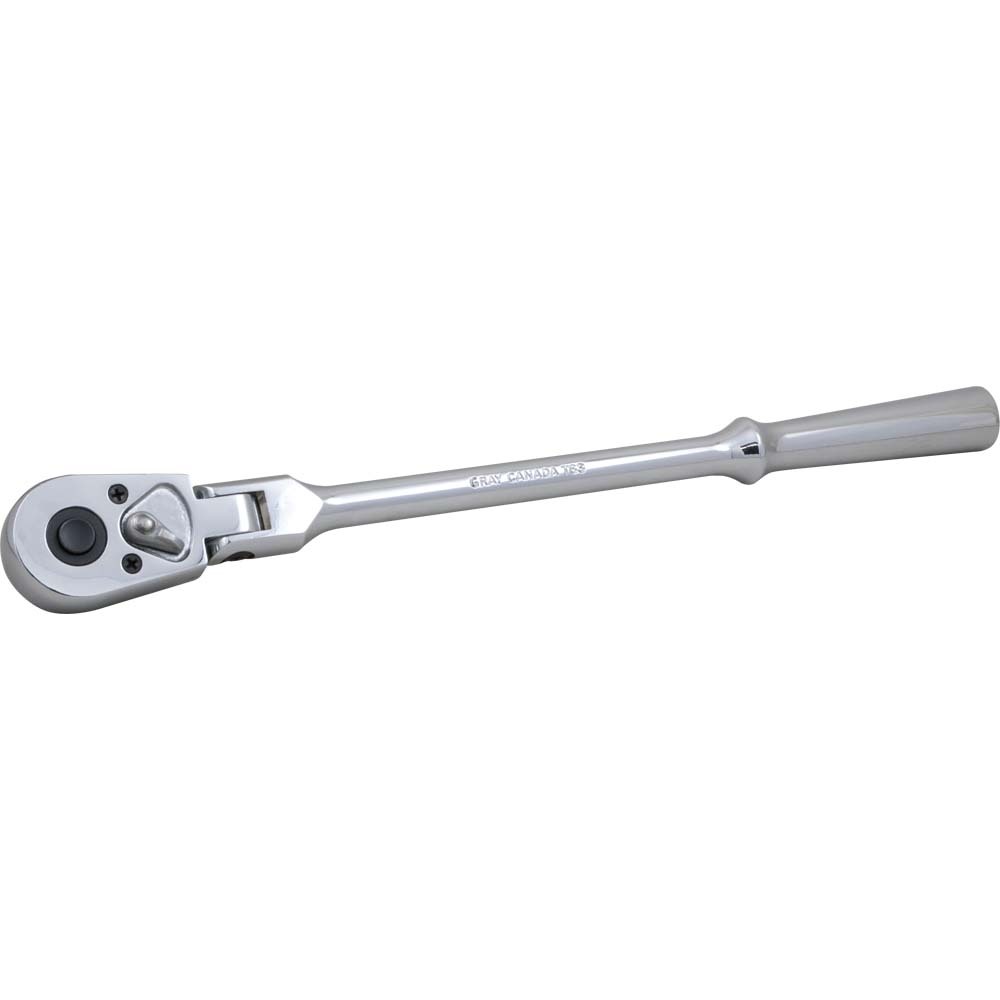 3/8&#34; Drive 45 Tooth Chrome Reversible Ratchet, Flexible Head, 11-3/8&#34; Long<span class=' ItemWarning' style='display:block;'>Item is usually in stock, but we&#39;ll be in touch if there&#39;s a problem<br /></span>