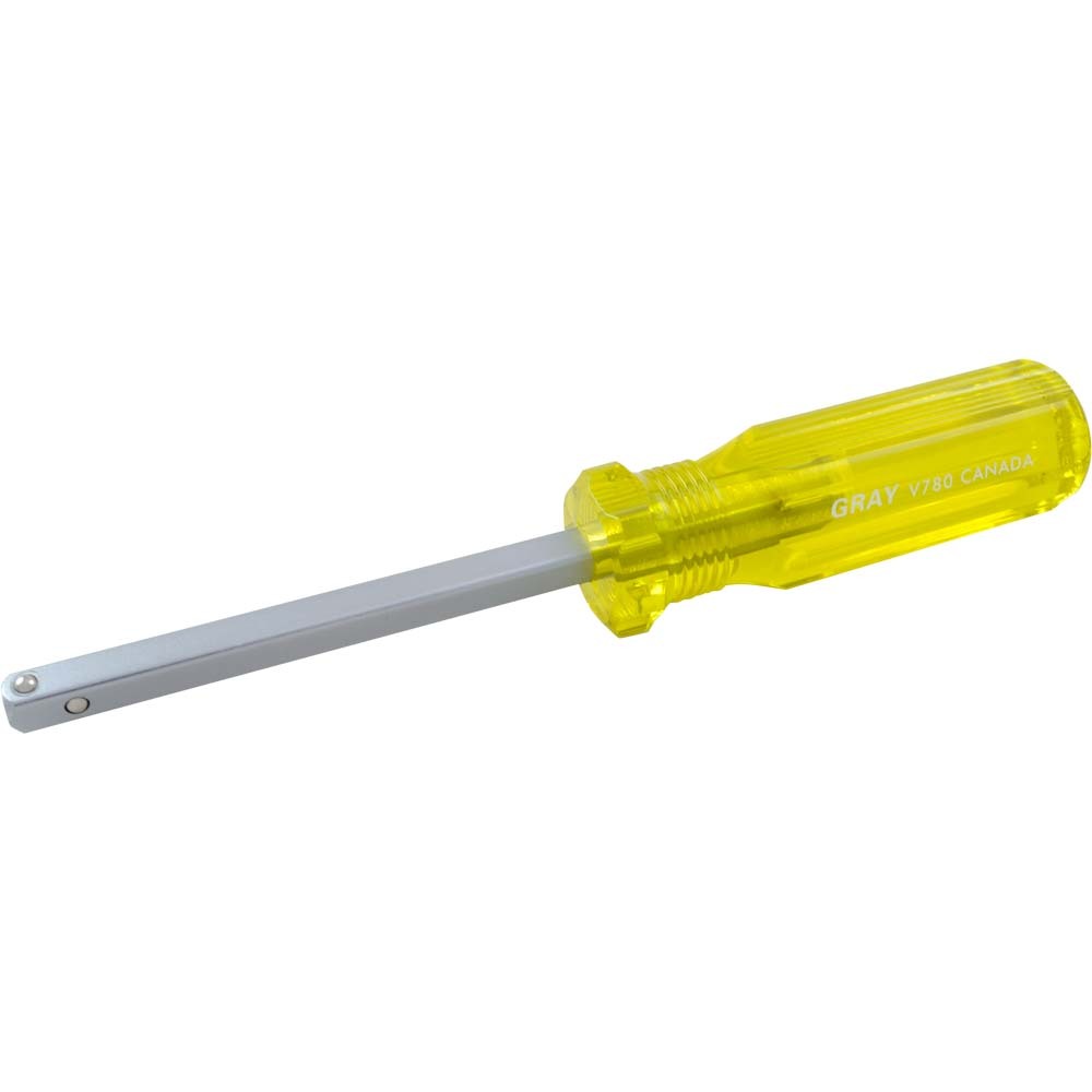 1/4&#34; Drive Screwdriver Handle Hand Driver, 6&#34; Long<span class=' ItemWarning' style='display:block;'>Item is usually in stock, but we&#39;ll be in touch if there&#39;s a problem<br /></span>