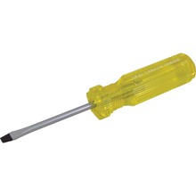 Gray Tools 10603 - Slotted Cabinet Screwdriver, 3" Blade Length, .028 X 3/16" Tip