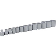 Gray Tools 25113 - 13 Piece 3/8" Drive 12 Point SAE, Standard Chrome Socket Set, 1/4" - 1"