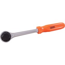 Gray Tools 31872 - 1/2" Drive 72 Tooth Reversible Round Head Ratchet, Screwdriver Handle, 10-1/2" Long