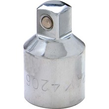 Gray Tools 4206 - Chrome Adapter, 1/2" Female X 3/8" Male