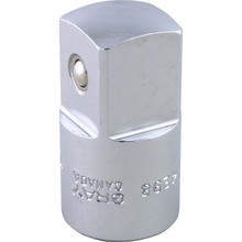 Gray Tools 4298 - Chrome Adapter, 1/2" Female X 3/4" Male