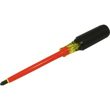 Gray Tools 50306-I - #3 Phillips Screwdriver, 5/16" Shank, 6" Blade Length, 1000V Insulated