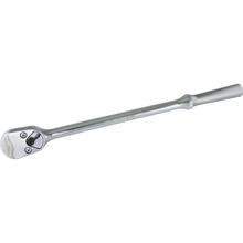 Gray Tools 8720L - 1/2" Drive 20 Tooth Chrome, Reversible Ratchet, 15" Long