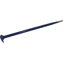 Gray Tools C39B - 20" Rolling Head Pry Bar, 5/8" Round Shank, Royal Blue Paint Finish