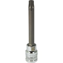 Gray Tools D006745 - 3/8" Drive Torx® Head, T45 Long Bit, Chrome Finish Socket