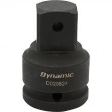 Gray Tools D025824 - 1" Adapter Drive 3/4" Female X 1" Male, Black Impact