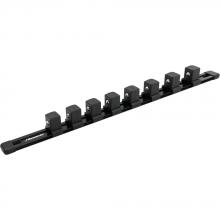 Gray Tools D029023 - 3/4" Drive Aluminum Socket Rail Black