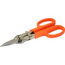 Gray Tools D055034 - 8" Compound Tin Snips, Straight