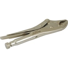 Gray Tools D055303 - 10" Locking Pliers, Curved Jaws With Wire Cutter