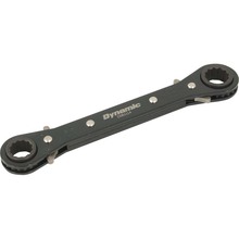 Gray Tools D081114 - 15mm X 17mm Double Box End Ratcheting Wrench, Straight