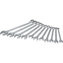 Gray Tools MC212 - 11 Piece 12 Point Metric, Mirror Chrome, Combination Wrench Set, 9mm - 22mm