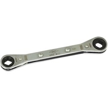 Gray Tools MRB910 - 9mm X 10mm 6 Point, Flat Ratcheting Box Wrench, Mirror Chrome Finish