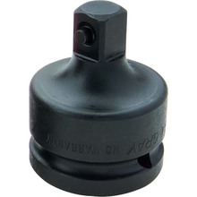 Gray Tools PA6-4 - Adapter 3/4" Female 1/2" Male, Black Impact