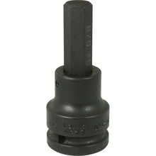 Gray Tools PB2620 - 5/8" X 3/4" Drive, Standard Length, Hex Head Socket, Black Impact