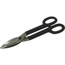 Gray Tools S412A - 12" Straight Pattern Snips, With Vinyl Grips