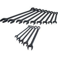 Gray Tools TU14SB - 14 Piece 12 Point SAE, Black Finish, Combination Wrench Set, 3/8" - 1-1/4"