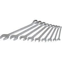 Gray Tools TU9SH - 9 Piece 6 Point SAE, Mirror Chrome, Combination Wrench Set, 1/4" - 3/4"