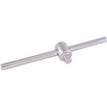 Gray Tools V17 - 1/4" Drive Sliding T-handle, Chrome Finish, 4-1/2" Long