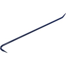 Gray Tools WB42 - Goose Neck Wrecking Bar, 3/4" Shank X 42" Long, Royal Blue Paint Finish