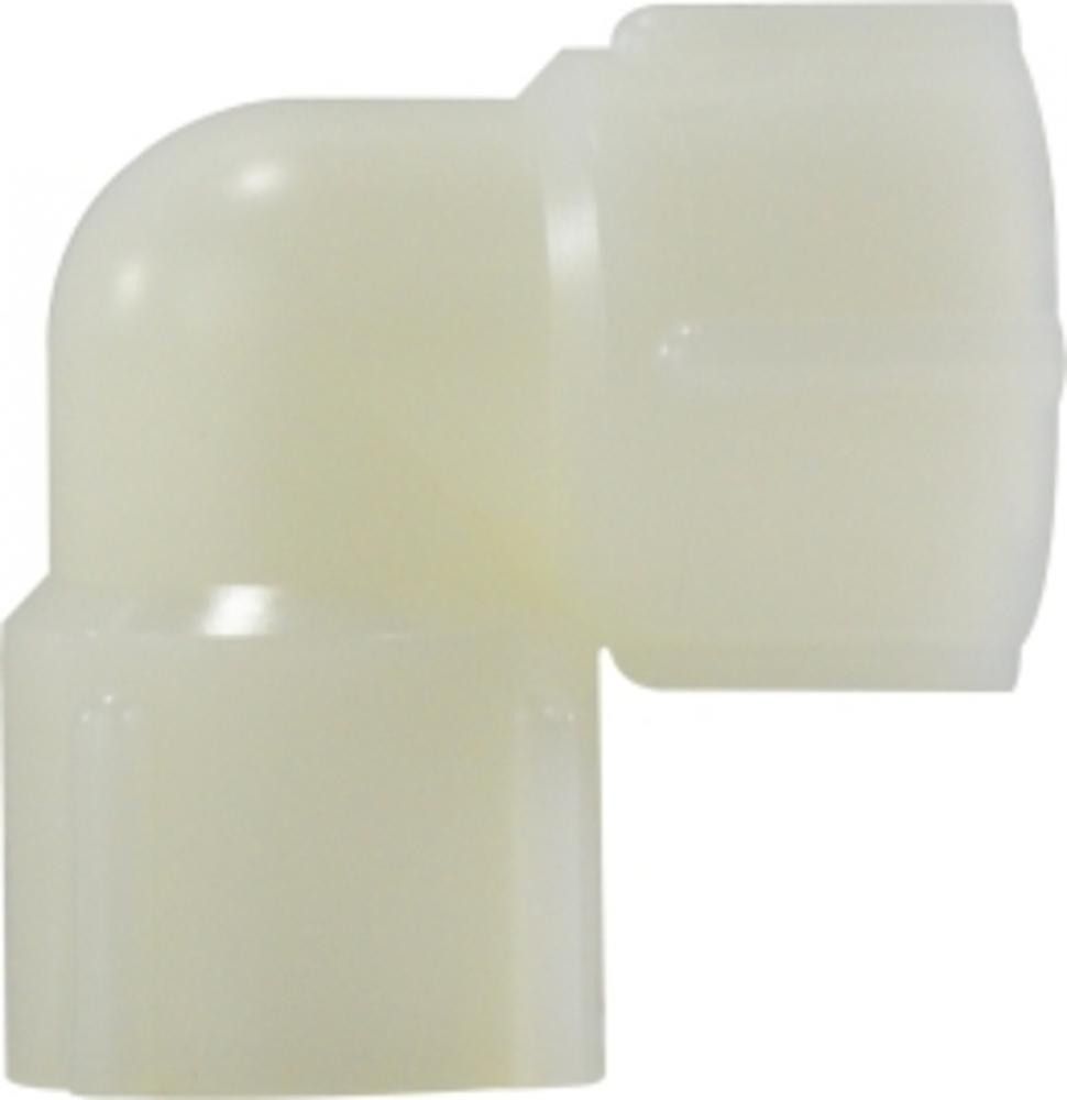 3/4 WHITE NYLON ELBOW<span class=' ItemWarning' style='display:block;'>Item is usually in stock, but we&#39;ll be in touch if there&#39;s a problem<br /></span>