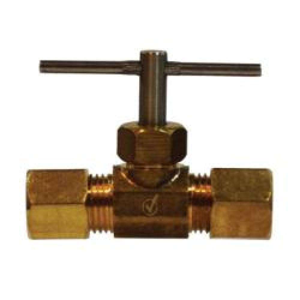 VALVE NDL 3/8IN COMPRESSION BRS<span class=' ItemWarning' style='display:block;'>Item is usually in stock, but we&#39;ll be in touch if there&#39;s a problem<br /></span>