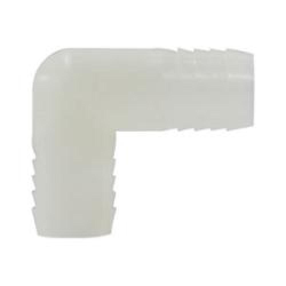 ELBOW 90 DEG 1/4IN HOSE BARBED 1/4IN NYL<span class=' ItemWarning' style='display:block;'>Item is usually in stock, but we&#39;ll be in touch if there&#39;s a problem<br /></span>