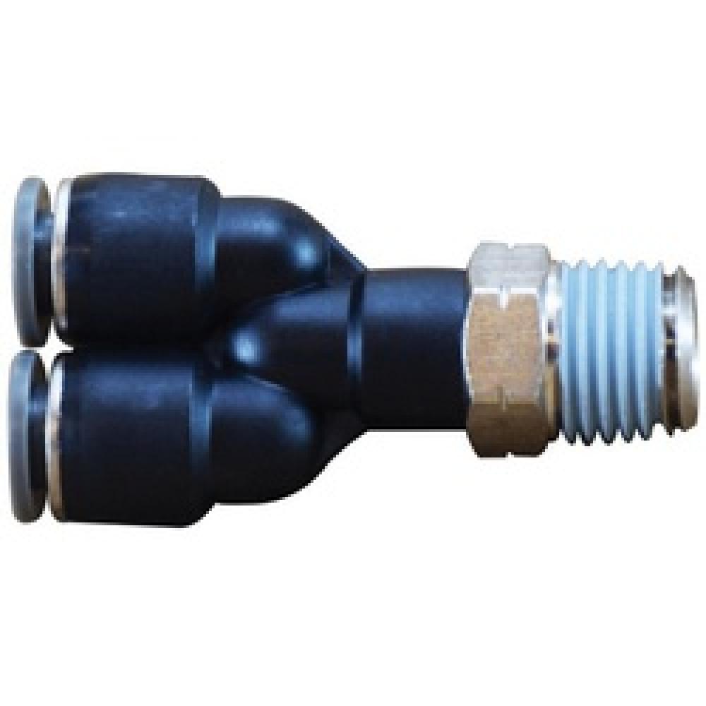 CONNECTOR WYE COMPOSITE SWVL 1/4IN<span class=' ItemWarning' style='display:block;'>Item is usually in stock, but we&#39;ll be in touch if there&#39;s a problem<br /></span>