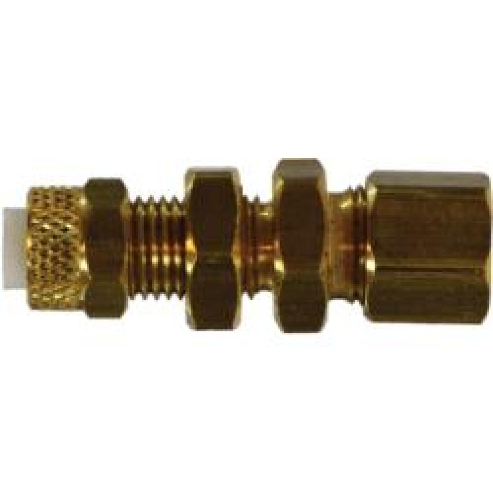 UNION BHD 1/4IN TUBE OD 1/4IN BRS 3/8-24<span class=' ItemWarning' style='display:block;'>Item is usually in stock, but we&#39;ll be in touch if there&#39;s a problem<br /></span>