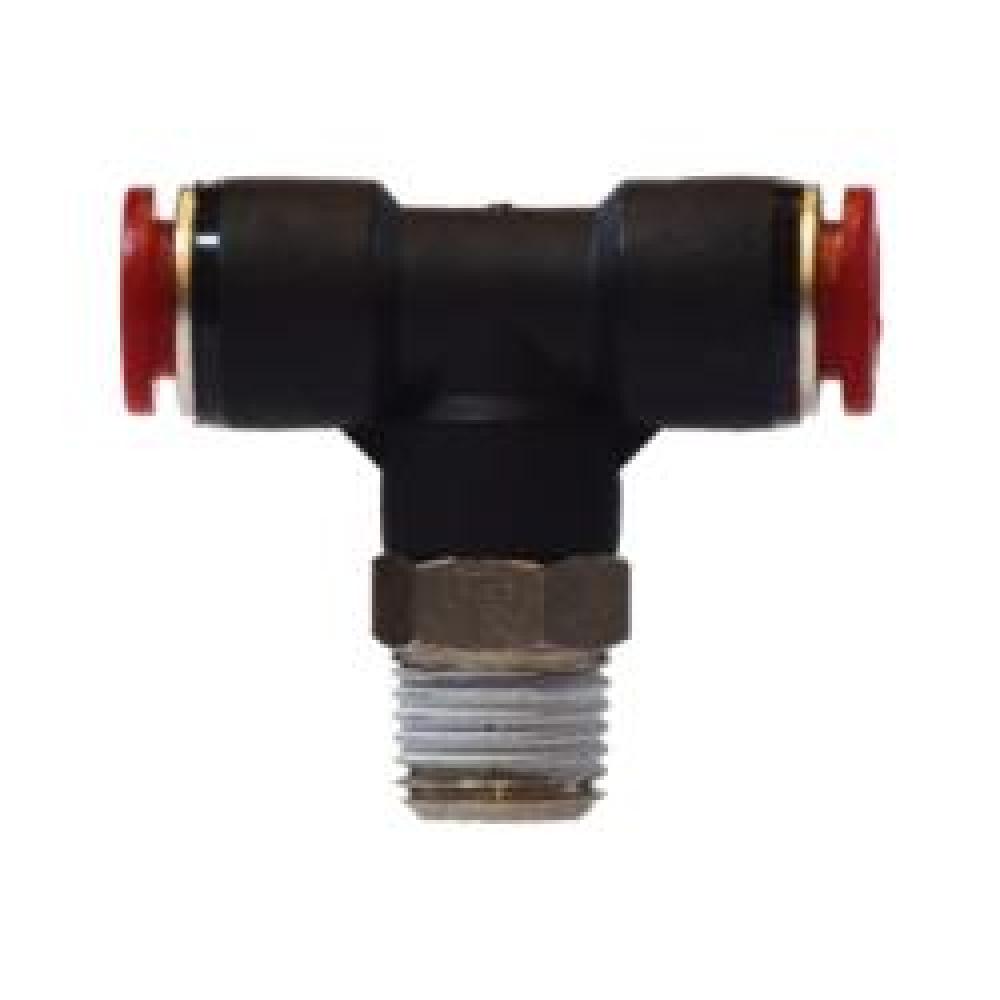 TEE BR SWVL 8MM PUSH-IN 1/4IN PUSH-IN NP<span class=' ItemWarning' style='display:block;'>Item is usually in stock, but we&#39;ll be in touch if there&#39;s a problem<br /></span>