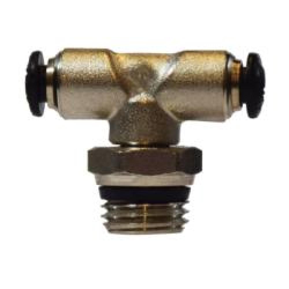 TEE BR SWVL 8MM PUSH-IN 1/4IN 8MM BRS NP<span class=' ItemWarning' style='display:block;'>Item is usually in stock, but we&#39;ll be in touch if there&#39;s a problem<br /></span>