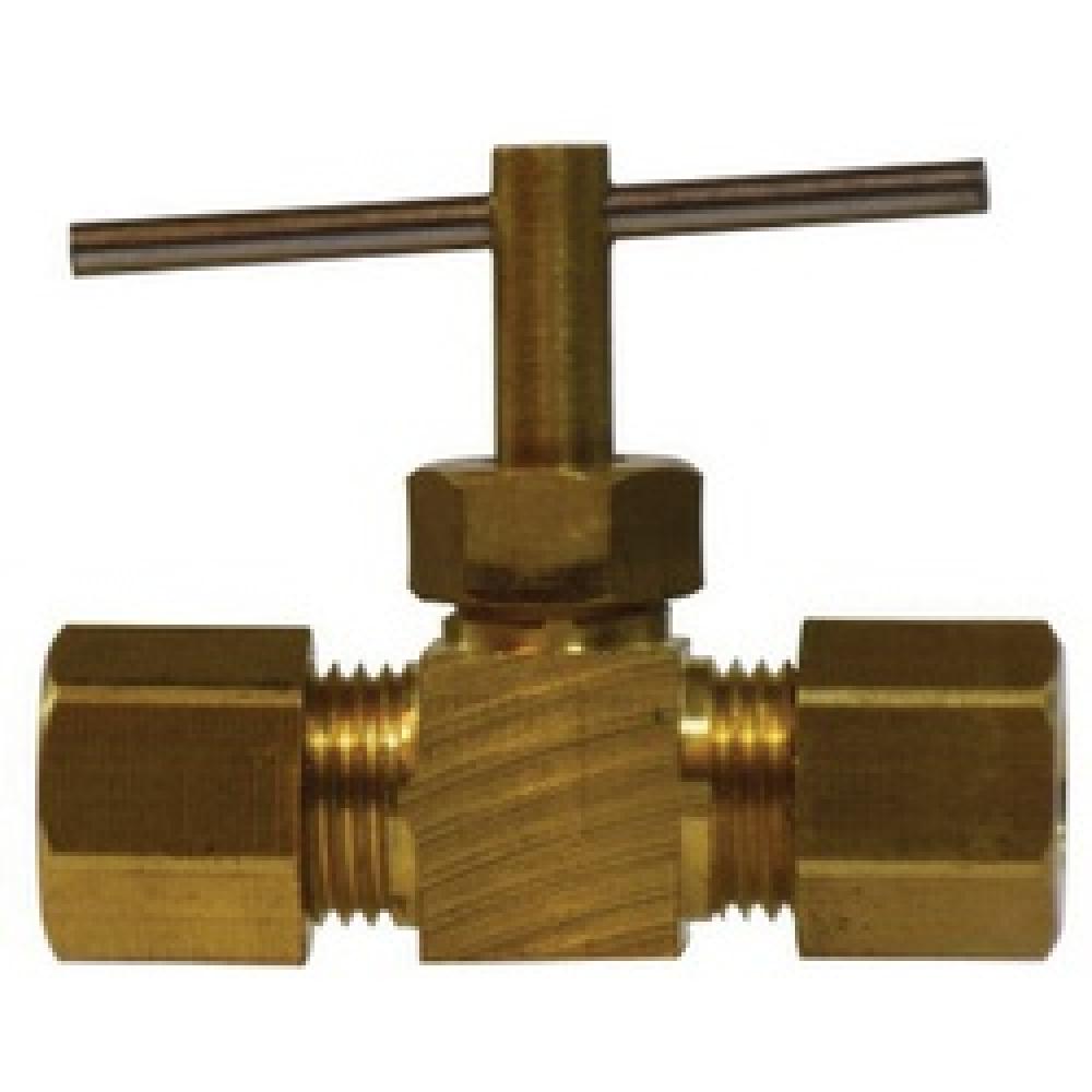 VALVE NDL 1/4IN COMPRESSION BRS<span class=' ItemWarning' style='display:block;'>Item is usually in stock, but we&#39;ll be in touch if there&#39;s a problem<br /></span>