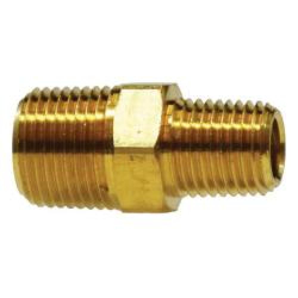 NIPPLE HEX REDUCING 3/8IN MNPT 1/8IN BRS<span class=' ItemWarning' style='display:block;'>Item is usually in stock, but we&#39;ll be in touch if there&#39;s a problem<br /></span>