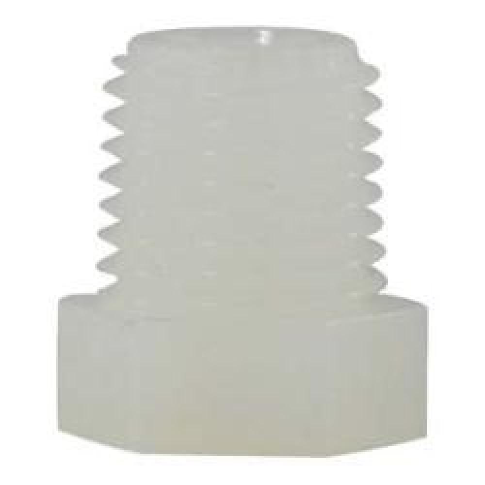 PLUG H HEX 1/4IN MPT NYL WHT 125 1/4-18<span class=' ItemWarning' style='display:block;'>Item is usually in stock, but we&#39;ll be in touch if there&#39;s a problem<br /></span>