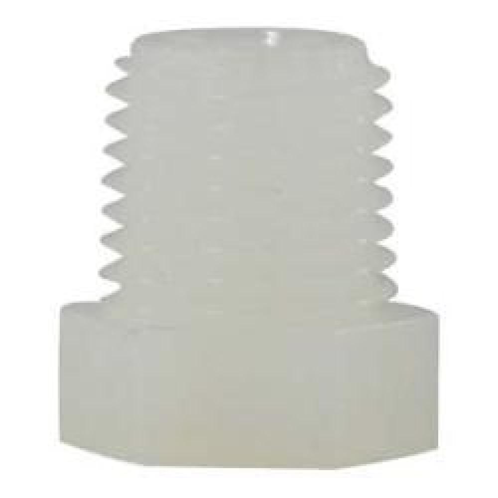 PLUG H HEX 3/8IN MPT NYL WHT 125 3/8-18<span class=' ItemWarning' style='display:block;'>Item is usually in stock, but we&#39;ll be in touch if there&#39;s a problem<br /></span>