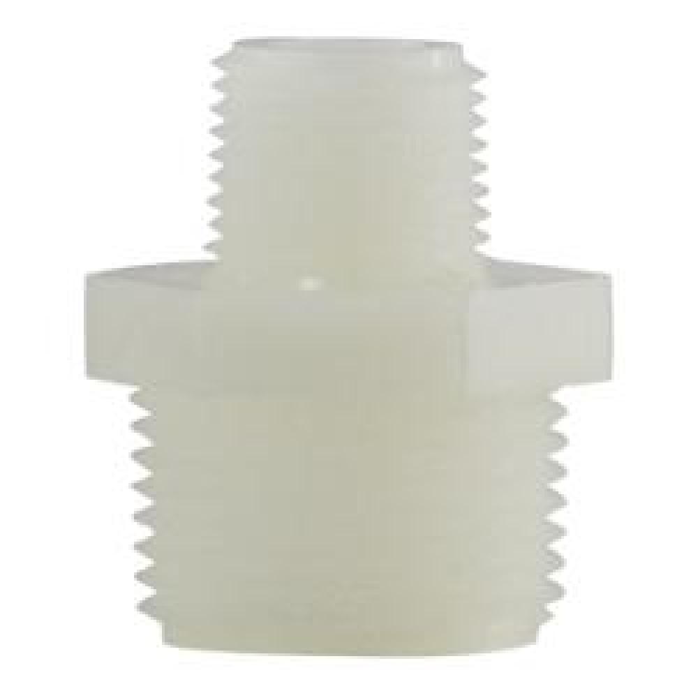 NIPPLE HEX REDUCING 3/8IN MPT 1/8IN NYL<span class=' ItemWarning' style='display:block;'>Item is usually in stock, but we&#39;ll be in touch if there&#39;s a problem<br /></span>