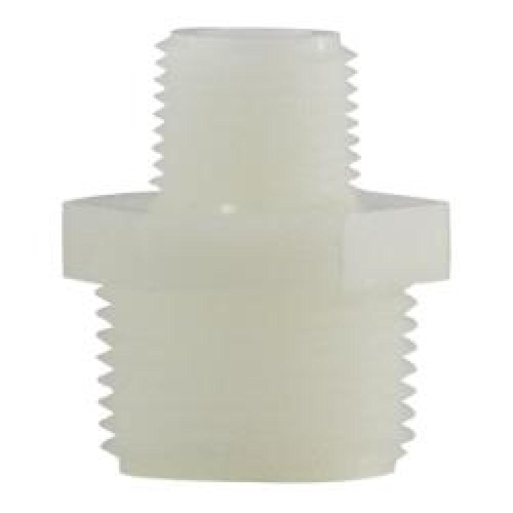 NIPPLE HEX REDUCING 3/8IN MPT 1/4IN NYL<span class=' ItemWarning' style='display:block;'>Item is usually in stock, but we&#39;ll be in touch if there&#39;s a problem<br /></span>