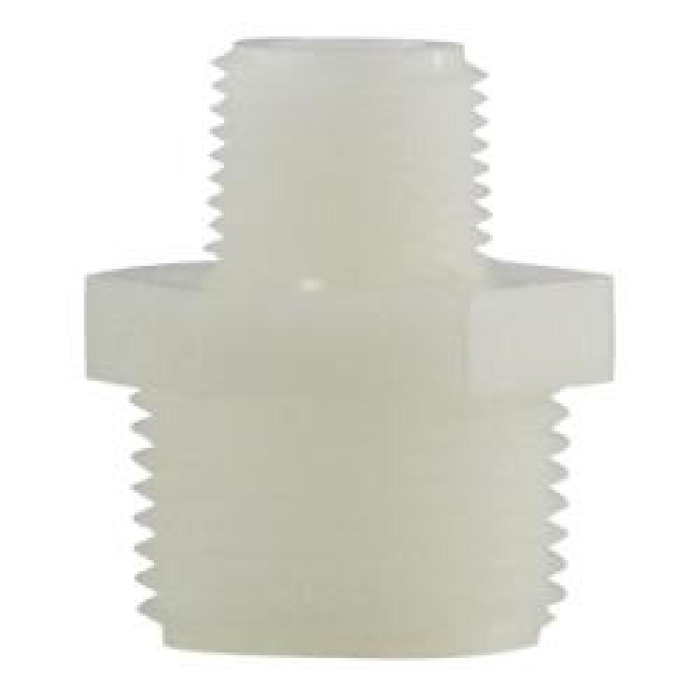 NIPPLE HEX REDUCING 3/4IN MPT 1/2IN NYL<span class=' ItemWarning' style='display:block;'>Item is usually in stock, but we&#39;ll be in touch if there&#39;s a problem<br /></span>