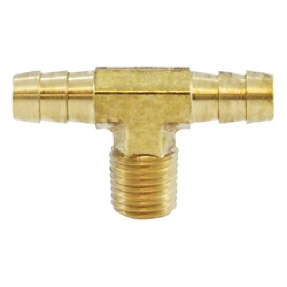 TEE BR 3/8IN HOSE BARBED 3/8IN 1/4IN MIP<span class=' ItemWarning' style='display:block;'>Item is usually in stock, but we&#39;ll be in touch if there&#39;s a problem<br /></span>